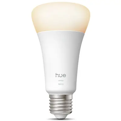 Philips Bec inteligent Philips, E27, 13.5W, 1600 lm, Alb cald, Bluetooth/Zigbee