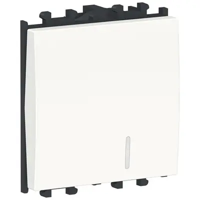 Intrerupator cap scara, indicator luminos, 2M Schneider Easy Styl LMR1422001, alb