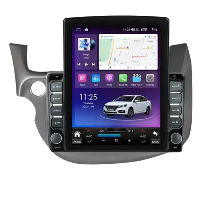 Navigatie dedicata cu Android Honda Jazz III 2007 - 2013, 4GB RAM, Radio GPS Dual Zone, Touchscreen…