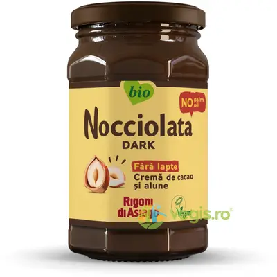 Nocciolata Crema Bio cu Cacao si Alune fara Lapte 250g