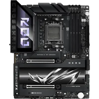 Placa de Baza Asus ROG Crosshair X870E HERO, AMD X870E, AM5, ATX, DDR5