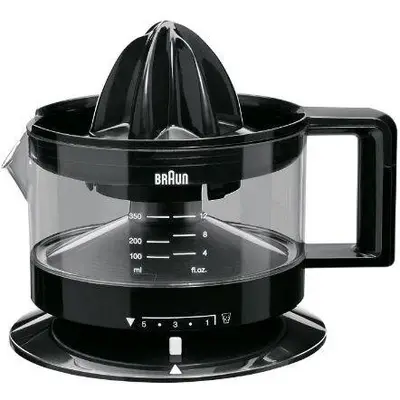 BRAUN Storcator de citrice Braun Multiquick 3 CJ3000, CJ3000.BK, 20W, 0.35 l, Negru
