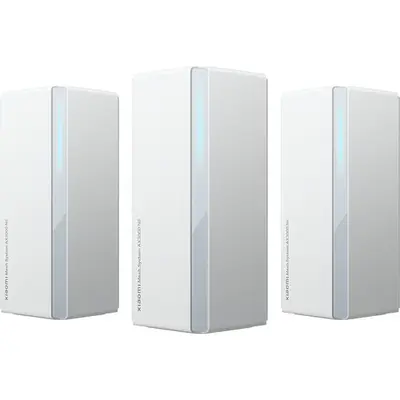 Sistem Mesh Wi-Fi Xiaomi DVB4486GL (3-pack) AX3000, 576 + 2402 Mbps, Dual-band, Wi-Fi 6, cu…