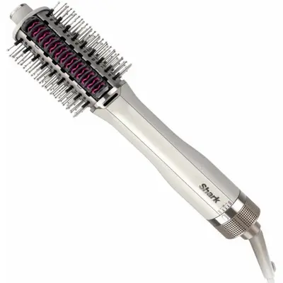 SHARK Perie de par cu aer cald Shark SmoothStyle, 900W, 3 trepte temperatura, 3 trepte de viteza…