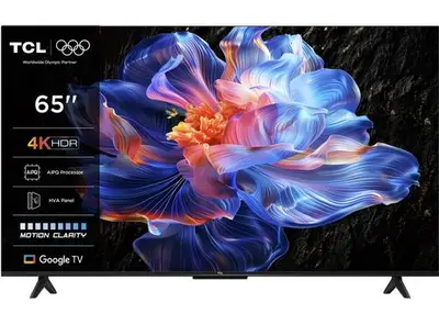 Televizor LED TCL 165 cm (65inch) 65P6K, Ultra HD 4K, Smart TV, WiFi, CI+