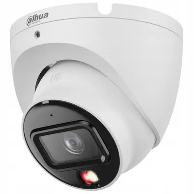 Camera supraveghere video exterior IP Dome Dahua Dual Light IPC-HDW1839T-A-IL-0280B-S6, 8 MP, 2.8…