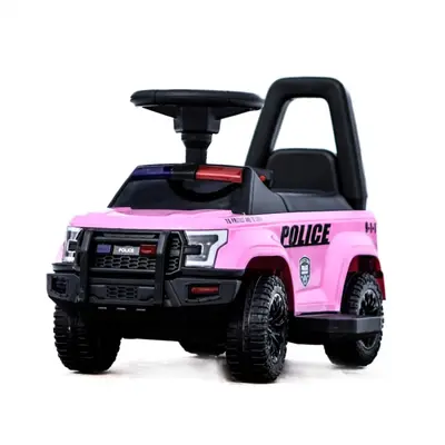 Masinuta electrica de politie Kinderauto Police 30W 6V cu megafon si music player, bluetooth…