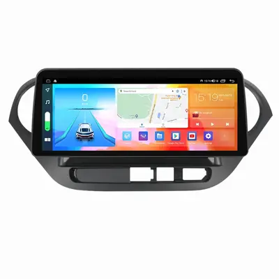 Navigatie dedicata cu Android Hyundai i10 2013 - 2019, 4GB RAM, Radio GPS Dual Zone, Display QLED…