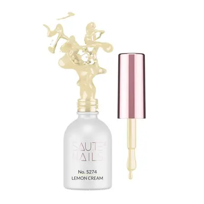 Ojă semi Saute Nails Lemon Cream - S274 8ml
