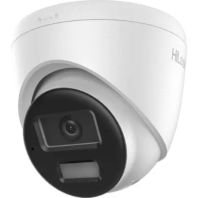Camera IP dome Hikvision HiLook IPC-T240HA-LUF/SL, 4MP, dual light 30m, slot card, microfon si…