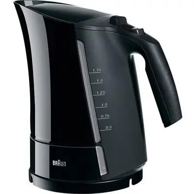 BRAUN Fierbator Braun WK300, 2200 W, 1.7 l, Negru