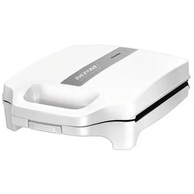 MPM Sandwich maker MPM MOP-35 XL, alb Putere: 1600 W Suprafata neaderenta Capacitate coacere: 4…