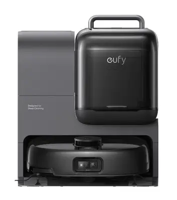 Aspirator robot eufy Omni E28 HydroJet FlexiOne, 20.000 Pa, Mop cu rola, Statie de golire si…