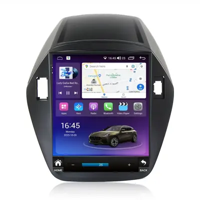 Navigatie dedicata cu Android tip tesla Hyundai ix35 2009 - 2015, 4GB RAM, Radio GPS Dual Zone…