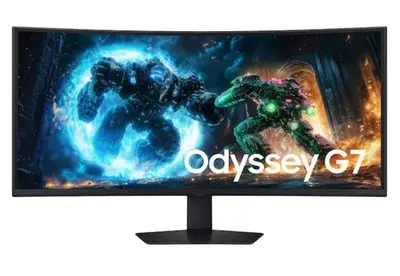 Monitor Gaming VA LED Samsung 40inch LS40FG750EUXEN, WUHD (5120 x 2160), HDMI, DisplayPort, Ecran…