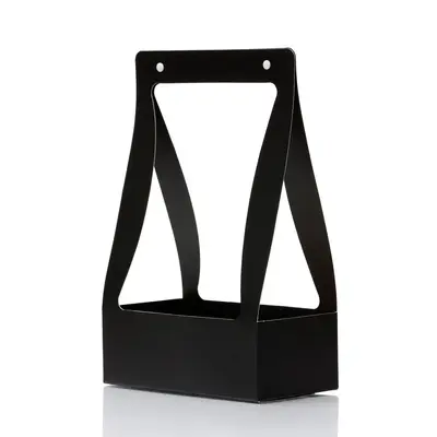 Cutii cu mâner tip fereastră - negru (set 10 buc) - Default Title