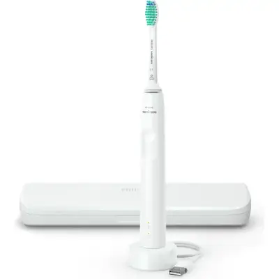 Periuta de dinti sonica electrica Philips Sonicare Seria 3100 HX3673/13, 31000 miscari/minut, 1 mod…