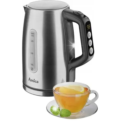 AMICA Fierbator de apa Amica KM5011, capacitate 1.7 L, 1850-2200W, reglare temperatura 40-100C…
