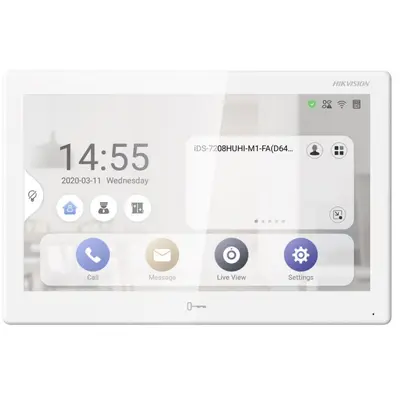 Post interior videointerfon WIFI Hikvision DS-KH9510-WTE1, PoE