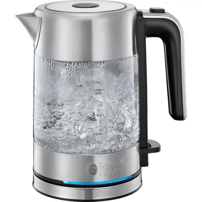 Russell hobbs Fierbator de apa Russell Hobbs 24191-70 Compact Home, 2200 W, 0,8L, Argintiu