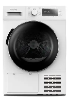 Uscator de rufe HEINNER HHPD-M10G5PBKD++, Pompa de caldura, 10 kg, Clasa D, 16 programe, Lumina…