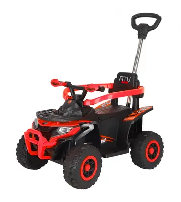 ATV electric cu maner 4 in 1, pentru copii 1-3 ani, Kinderauto Hercules, 35W, 6V, telecomanda…