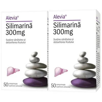 Pachet Silimarina 300mg 50cpr + 50cpr