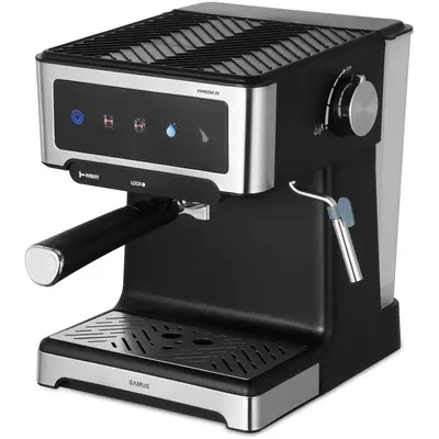 Samus Espressor Samus Espressia 20, 1150 W, 20 bari, Negru-Inox