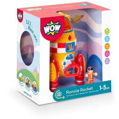 WOW Toys Jucarie pentru copii WOW Toys, Racheta, Ronnie Rocket, 1-5 ani