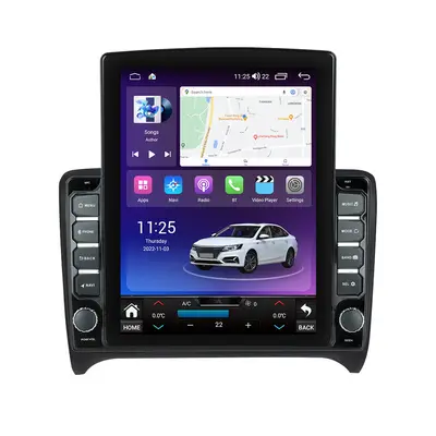 Navigatie dedicata cu Android Audi TT 2006 - 2015, 4GB RAM, Radio GPS Dual Zone, Touchscreen IPS…