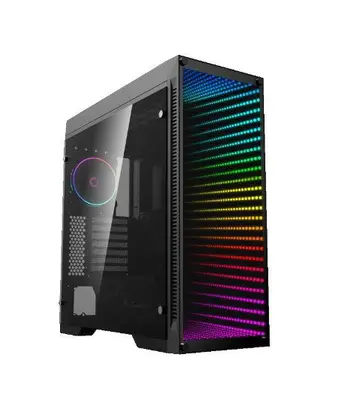 Carcasa Gamemax Abyss TR, MidTower (Negru)