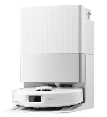 Aspirator robot Roborock Qrevo Edge 5V1 QRES02-00, Autonomie 180 minute, 18500 Pa, Wi-Fi, Filtru…
