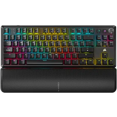CORSAIR Tastatura mecanica gaming Corsair K70 Core TKL, MLX Red v2 Linear Switches, slipstream…