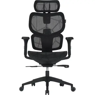 Canyon Scaun Gaming Canyon Ventra MOCH01, spatar reglabil, suporta 136 Kg, Negru
