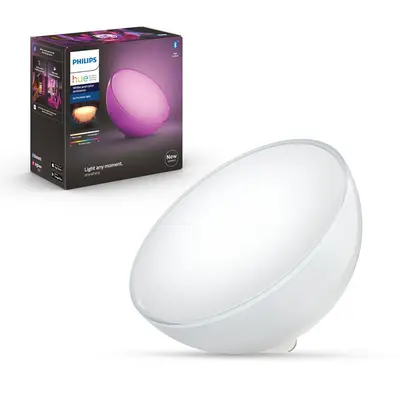 Philips Lampa portabila LED RGBW Philips HUE Go, Bluetooth/Wireless, 6W (43W), 520lm, lumina…