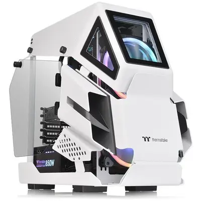Thermaltake Carcasa Thermaltake AH T200 TG Snow mATX Mini Tower