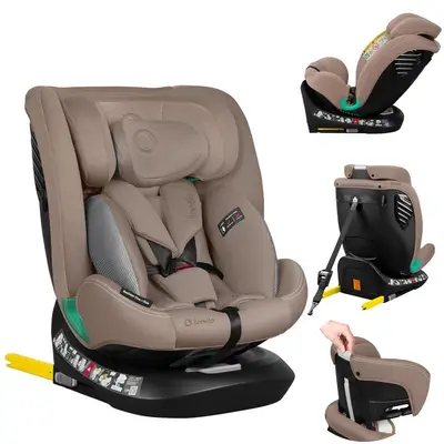Scaun auto, Lionelo, Bastiaan One i-Size, 4 in 1, Protectie laterala, Cu spatar inclinabil in 4…