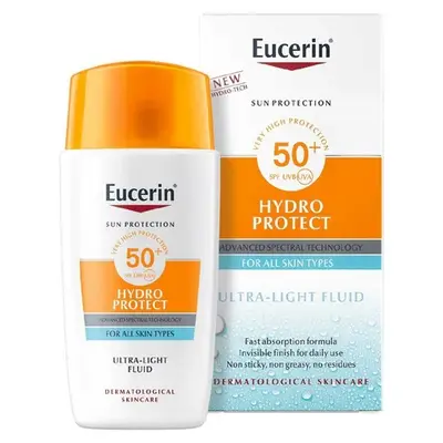 Crema de fata cu SPF50+ Sun Protection Hydro Protect Eucerin, 50 ml