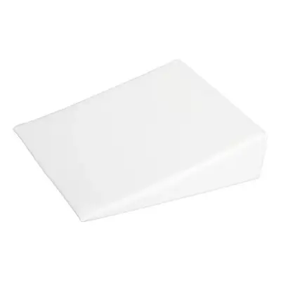 Perna inclinata, Bubaba, Antireflux, Cu husa din bumbac, 60 x 37 x 1,5-10 cm, Alba