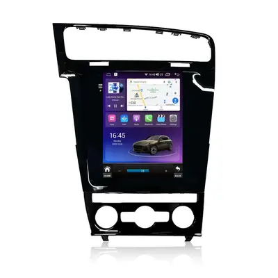 Navigatie dedicata cu Android tip tesla VW Golf VII 2012 - 2019, 4GB RAM, Radio GPS Dual Zone…