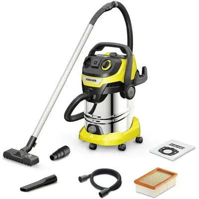 Aspirator multifunctional Karcher WD 6 P S V-30/8/22/T, 1300 W, aspirare umeda si uscata, 30 l…
