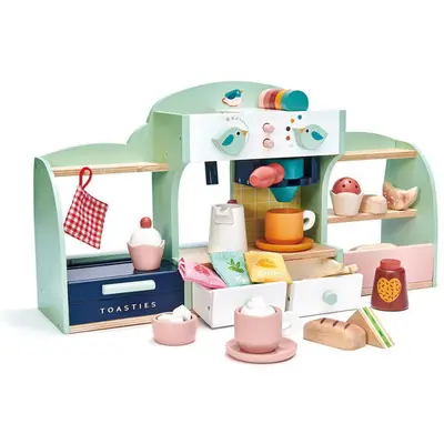 Tender Leaf Jucarie din lemn premium, Cofetaria Cuibul pasarilor, Tender Leaf Toys - Mini Chef…