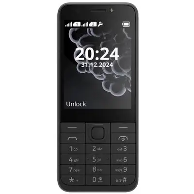 Telefon Mobil 230 (2024) Dual SIM Display 2.8Inch Spate Metalic 1450mAh Negru