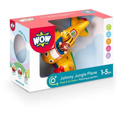 WOW Toys Jucarie pentru copii WOW Toys, Avion cu elice, Johnny Jungle Plane