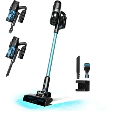 CECOTEC Aspirator vertical 3 in 1 Cecotec Rockstar 1500 Ray, Putere 215W, 25.2V Li-Ion, 12kPa…