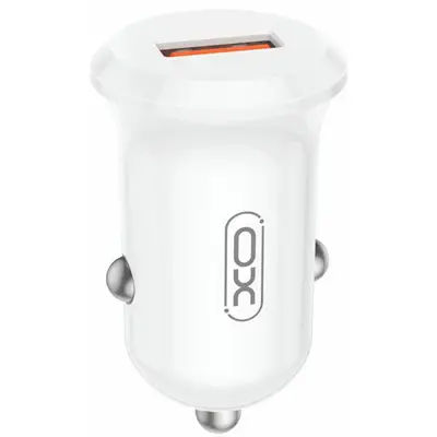 XO Design Incarcator Auto XO Design CC68, 18W, 3A, 1 x USB-A, Alb