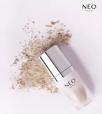 Fard de pleoape pulbere satinat Intense Serum Loose Neo Make Up, 3 g (Culoare produse: 01 Milky…