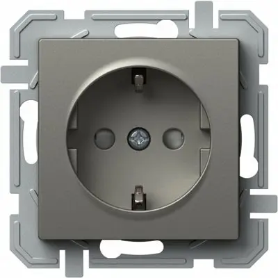 Logiq Priza SCHUKO borne cu surub 1P 16A Titan, TEM Modul TEM-VQ10TIXO-U