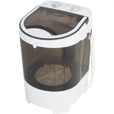 Masina de Spalat Rufe Portabila AD 8056 cu Uscator prin Centrifugare Capacitate Spalare 4KG …