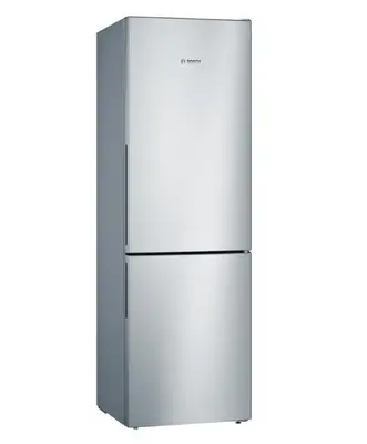 Combina frigorifica Bosch KGV36VLEA, 308 L, Static, Clasa E, H 186 cm (Inox)